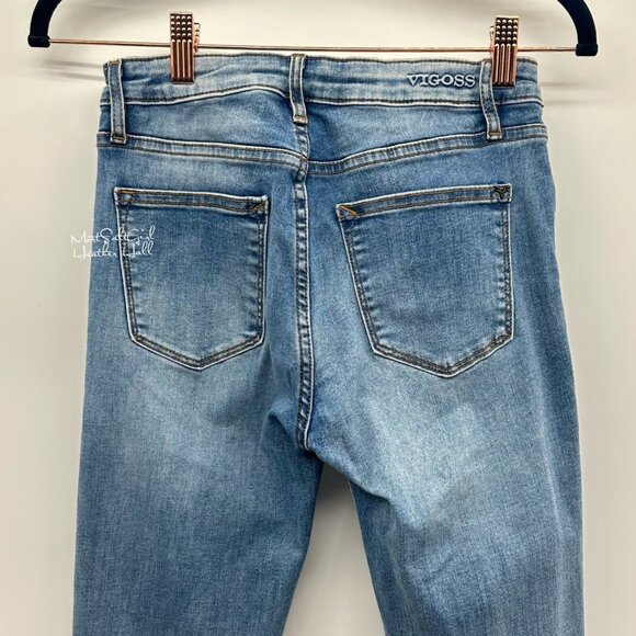 Vigoss Marley Skinny Light Wash Jeans Size 26 - Picture 4 of 7